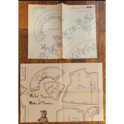 Modes et travaux N°722 avec 2 Patrons + Supplément 1961 vintage