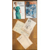 Modes et travaux N°758 avec 3 Patrons + Supplément 1964 vintage
