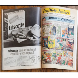 Modes et travaux N°758 avec 3 Patrons + Supplément 1964 vintage