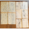Modes et travaux N°758 avec 3 Patrons + Supplément 1964 vintage