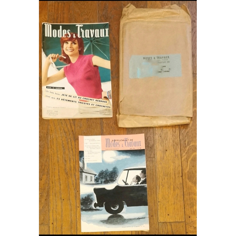 Modes et travaux N°788 avec Supplément 1966 vintage
