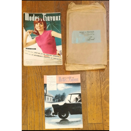 Modes et travaux N°788 avec Supplément 1966 vintage