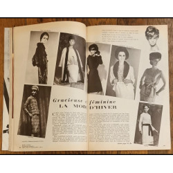 Modes et travaux N°767 avec 1 Patron + 2 Suppléments 1964 vintage