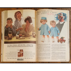Modes et travaux N°767 avec 1 Patron + 2 Suppléments 1964 vintage