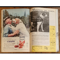 Modes et travaux N°767 avec 1 Patron + 2 Suppléments 1964 vintage