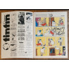 Tintin l'hebdoptimiste N°1 - 1973 Poster + Fiches vintage