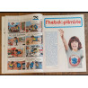 Tintin l'hebdoptimiste N°1 - 1973 Poster + Fiches vintage