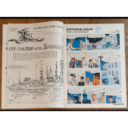 Tintin l'hebdoptimiste N°1 - 1973 Poster + Fiches vintage