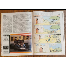 Tintin l'hebdoptimiste N°1 - 1973 Poster + Fiches vintage