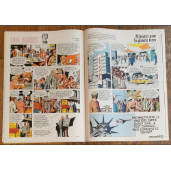 Tintin l'hebdoptimiste N°1 - 1973 Poster + Fiches vintage