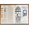 Tintin l'hebdoptimiste N°1 - 1973 Poster + Fiches vintage