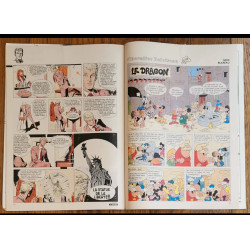 Tintin l'hebdoptimiste N°3 - Poster + Fiches 1973 vintage