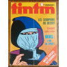 Tintin l'hebdoptimiste N°5 1973 Jeu moto circus + fiches