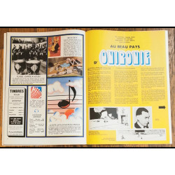 Tintin l'hebdoptimiste N°5 1973 Jeu moto circus + fiches