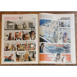 Tintin l'hebdoptimiste N°5 1973 Jeu moto circus + fiches
