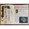 Tintin l'hebdoptimiste N°6 1973 Cadeau + fiches vintage