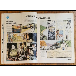 Tintin l'hebdoptimiste N°6 1973 Cadeau + fiches vintage