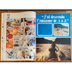 Tintin l'hebdoptimiste N°6 1973 Cadeau + fiches vintage