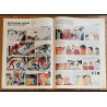 Tintin l'hebdoptimiste N°6 1973 Cadeau + fiches vintage