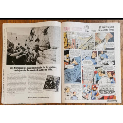 Tintin l'hebdoptimiste N°9 1973 avec Fiches John Wayne vintage