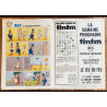 Tintin l'hebdoptimiste N°9 1973 avec Fiches John Wayne vintage