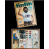 Tintin l'hebdoptimiste N°7 1973 avec fiches vintage