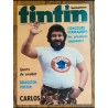 Tintin l'hebdoptimiste N°7 1973 avec fiches vintage