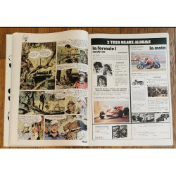 Tintin l'hebdoptimiste N°7 1973 avec fiches vintage
