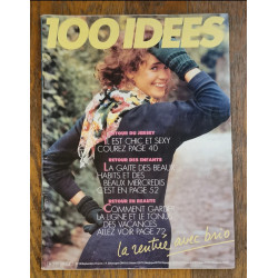 100 idées magazine N°155 1986 vintage