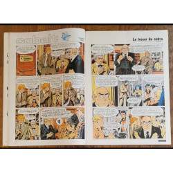 Tintin l'hebdoptimiste N°10 1973 avec fiches vintage