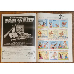 Tintin l'hebdoptimiste N°10 1973 avec fiches vintage