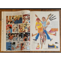 Tintin l'hebdoptimiste N°11 1973 avec fiches vintage