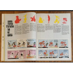 Tintin l'hebdoptimiste N°11 1973 avec fiches vintage