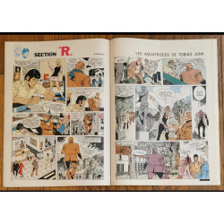 Tintin l'hebdoptimiste N°11 1973 avec fiches vintage