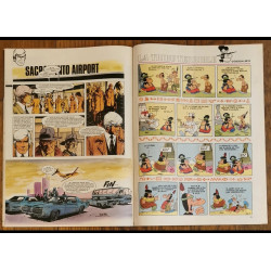 Tintin l'hebdoptimiste N°12 1973 avec fiches dont Hergé vintage