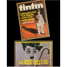 Tintin l'hebdoptimiste N°24 Charlot poster géant 1973 vintage