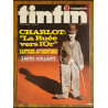 Tintin l'hebdoptimiste N°24 Charlot poster géant 1973 vintage