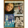 Tintin l'hebdoptimiste N°24 Charlot poster géant 1973 vintage