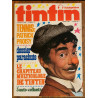 Tintin l'hebdoptimiste N°26 1973 Poster géant le chapiteau vintage