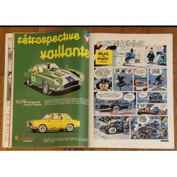 Tintin l'hebdoptimiste N°26 1973 Poster géant le chapiteau vintage