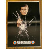 Tintin l'hebdoptimiste N°49 Poster Roger Moore 1973 vintage