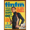 Tintin l'hebdoptimiste N°49 Poster Roger Moore 1973 vintage