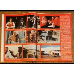 Tintin l'hebdoptimiste N°49 Poster Roger Moore 1973 vintage