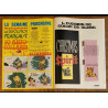 Tintin l'hebdoptimiste N°49 Poster Roger Moore 1973 vintage