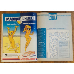 100 idées magazine N°155 1986 vintage