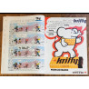 Tintin l'hebdoptimiste N°63 poster Charlots mousquetaires 1974 vintage