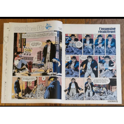 Tintin l'hebdoptimiste N°63 poster Charlots mousquetaires 1974 vintage