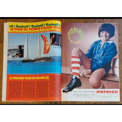 Tintin l'hebdoptimiste N°63 poster Charlots mousquetaires 1974 vintage