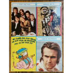 Tintin l'hebdoptimiste N°63 poster Charlots mousquetaires 1974 vintage