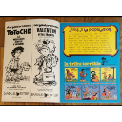 Tintin l'hebdoptimiste N°67 1974 Poster géant Olivier Rameau vintage